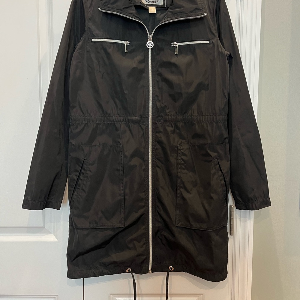 Michael Kors Black Long Jacket